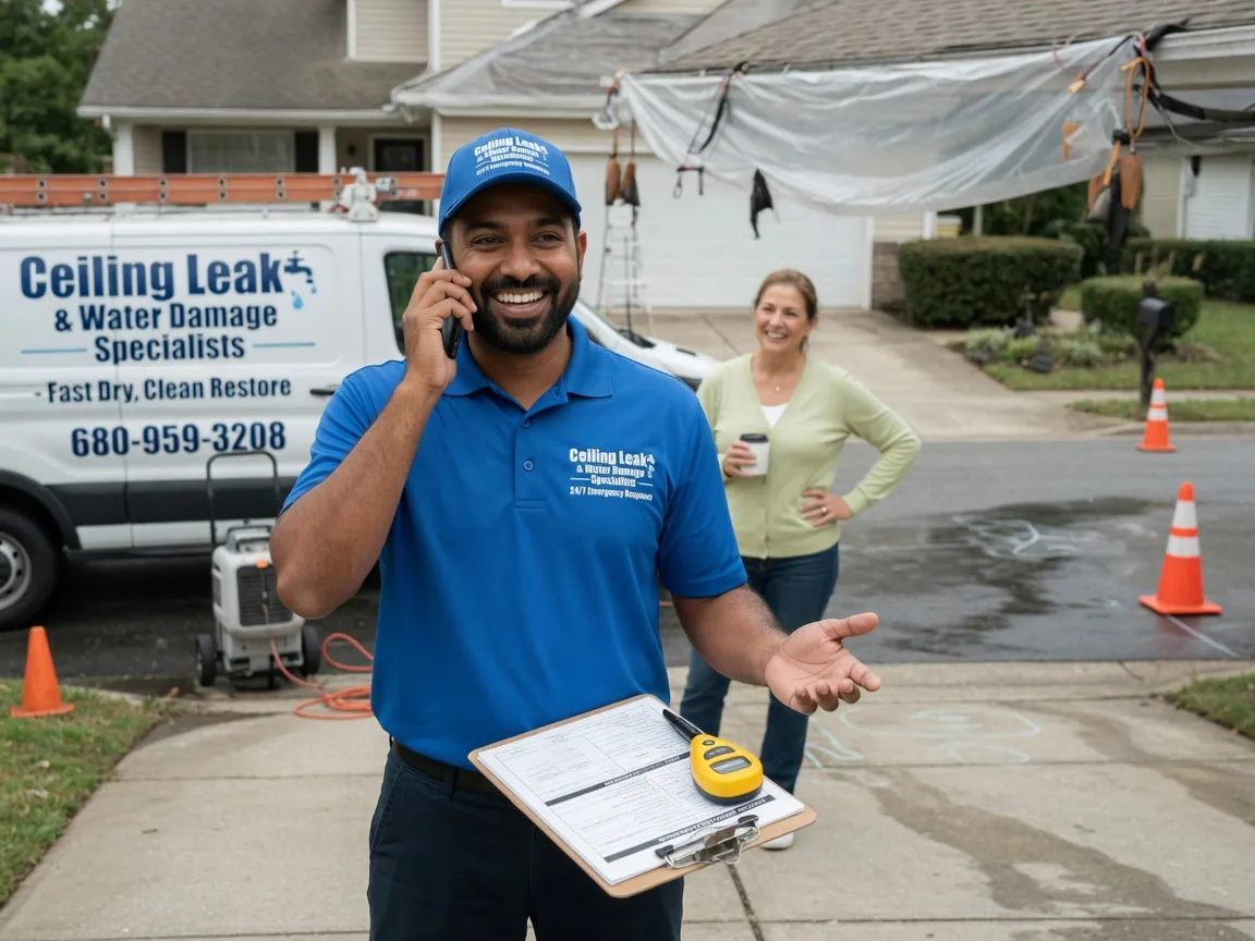Ceiling Leak Cleanup Port Arthur, TX FAQs